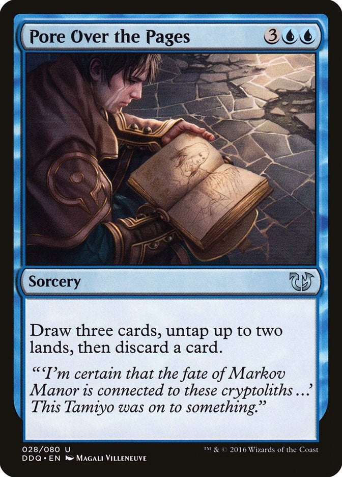 Pore Over the Pages [DDQ - 28]