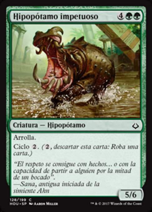 Rampaging Hippo
