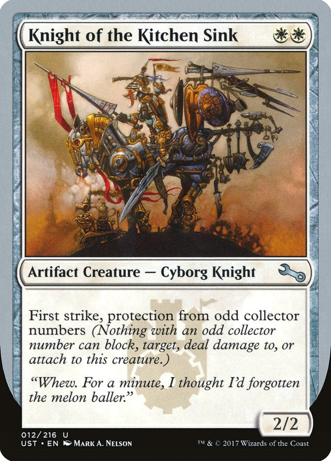 Knight of the Kitchen Sink (D) [UST - 12]