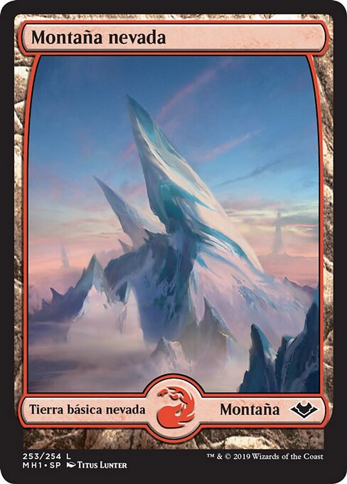 Snow-Covered Mountain