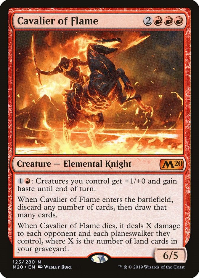 Cavalier of Flame [M20 - 125]