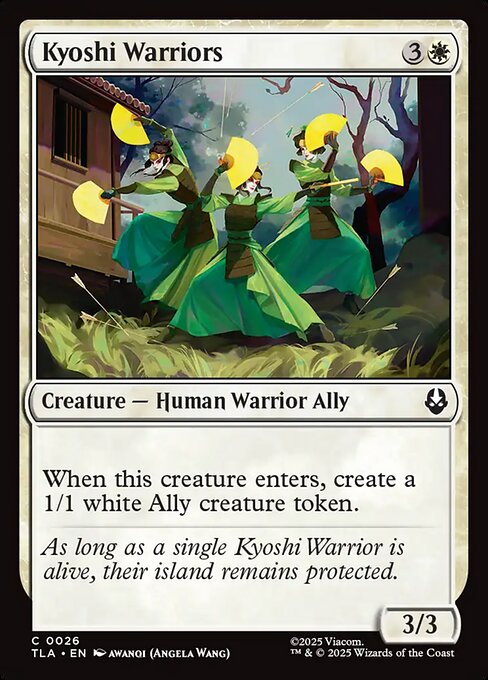 Kyoshi Warriors [TLA - 26] Near Mint / English / Normal