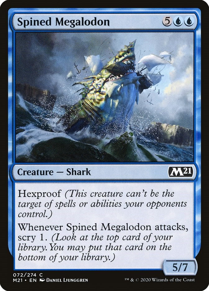 Spined Megalodon [M21 - 72]
