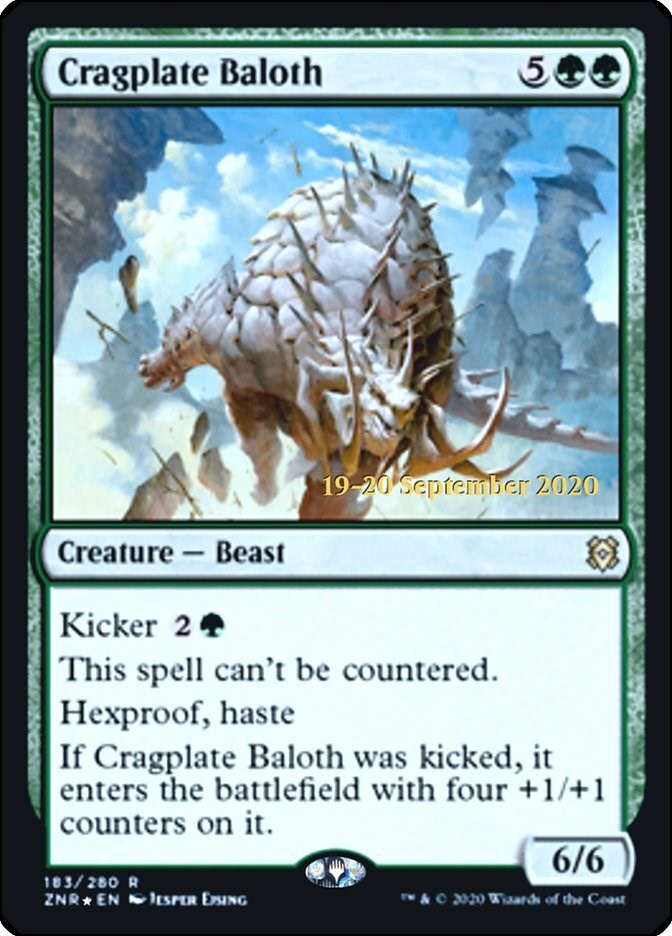 Cragplate Baloth [PRE - 183]