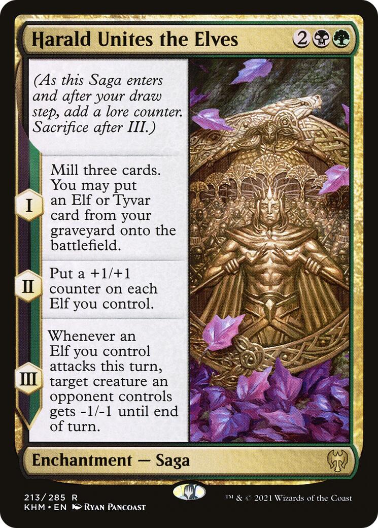 Harald Unites the Elves [KHM - 213]