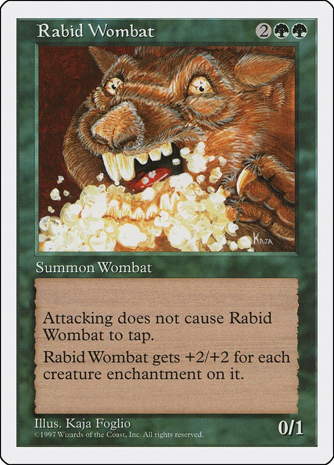 Rabid Wombat [5ED - N/A]