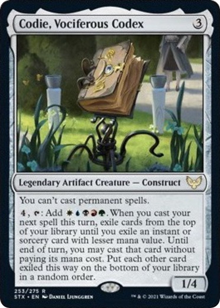 Codie, Vociferous Codex [STX - 253]