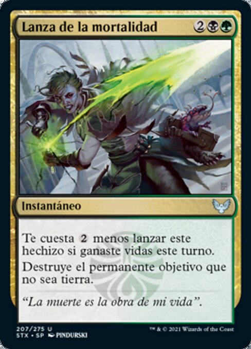 Mortality Spear
