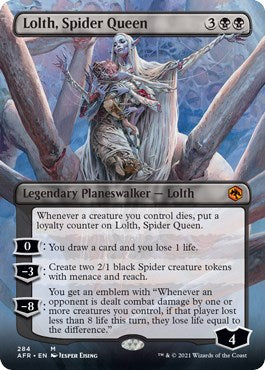Lolth, Spider Queen (Borderless) [AFR - 284]