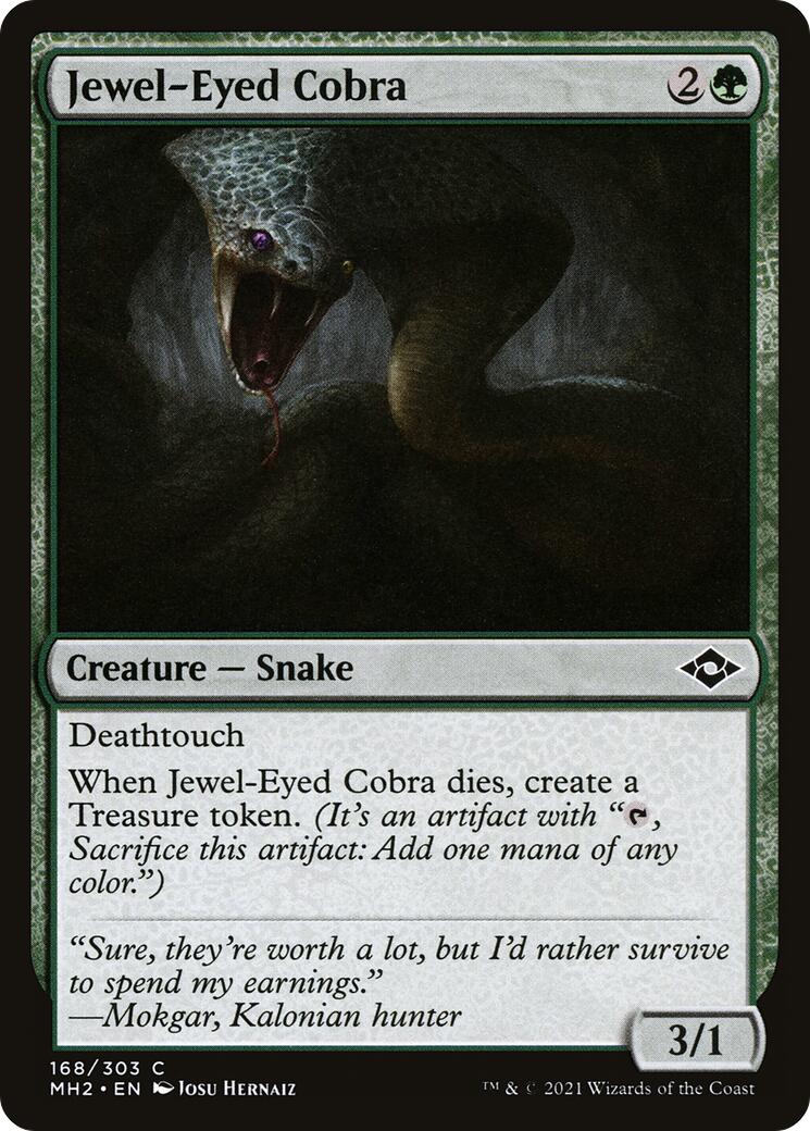 Jewel-Eyed Cobra [MH2 - 168]