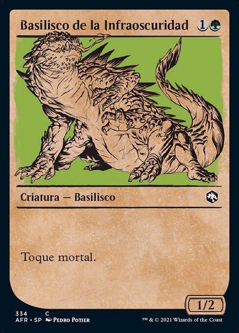 Underdark Basilisk (Showcase)