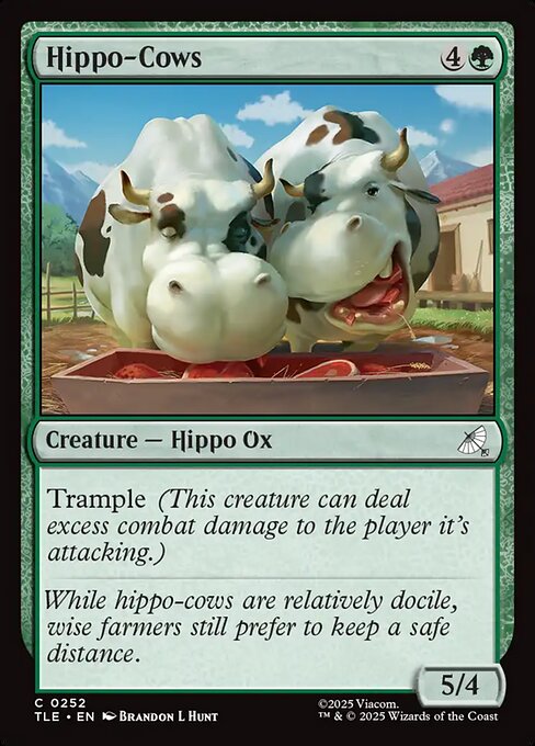 Hippo-Cows [TLE - 252]