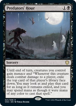 Predators' Hour [VOC - 21]