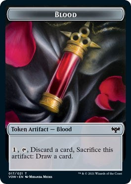Blood // Bat Double-Sided Token [VOC - 17 // 4]