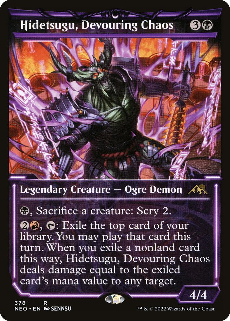 Hidetsugu, Devouring Chaos (Showcase) [NEO - 378]