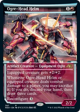 Ogre-Head Helm (Showcase) [NEO - 387]