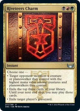 Riveteers Charm [SNC - 217]