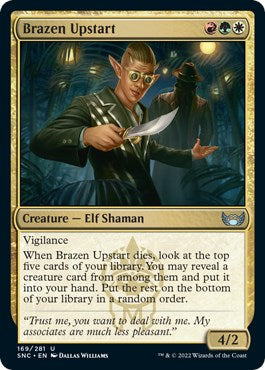Brazen Upstart [SNC - 169]