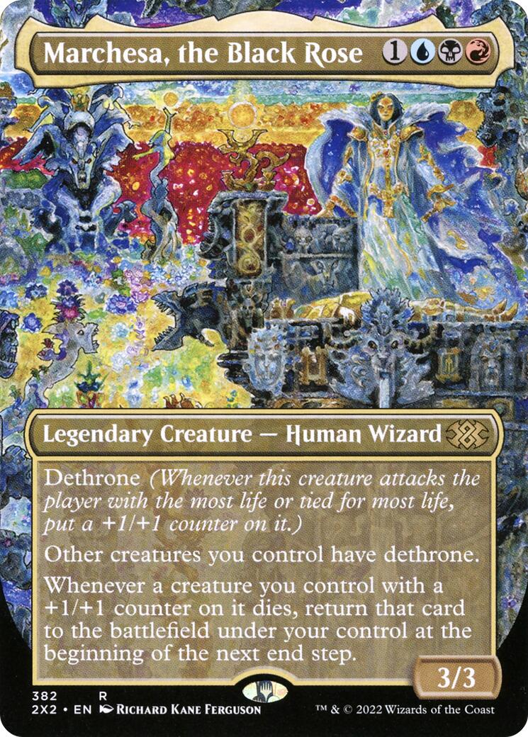 Marchesa, the Black Rose (Borderless) [2X2 - 382]