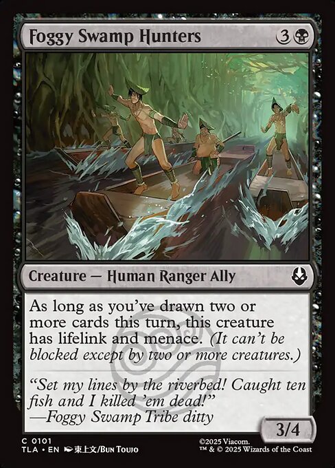 Foggy Swamp Hunters [TLA - 101] Near Mint / English / Normal