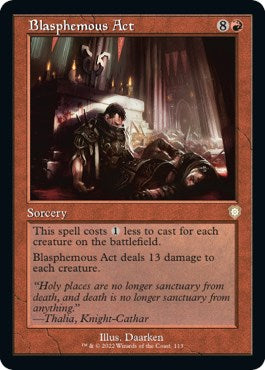 Blasphemous Act (Retro Frame) [BRC - 113]