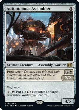 Autonomous Assembler [BRO - 34]