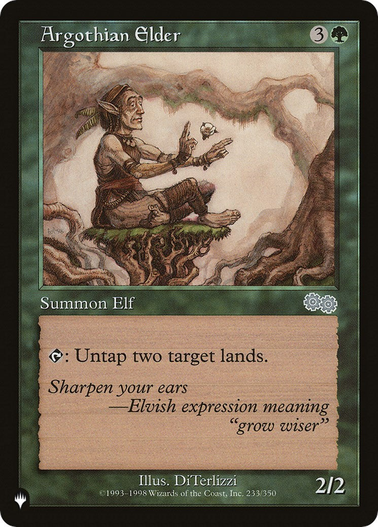 Argothian Elder [LIST - 233/350]