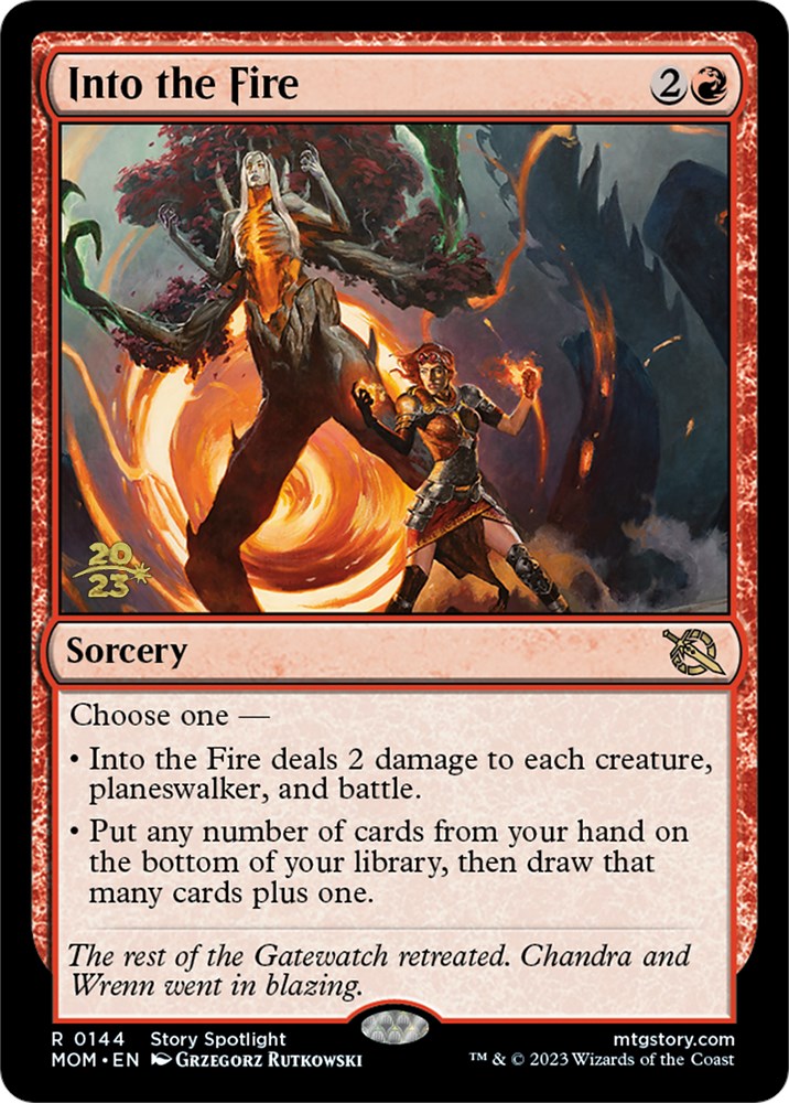 Into the Fire [PRE - 144]