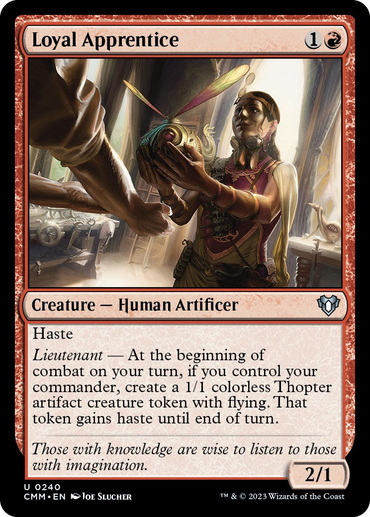 Loyal Apprentice [CMM - 240]