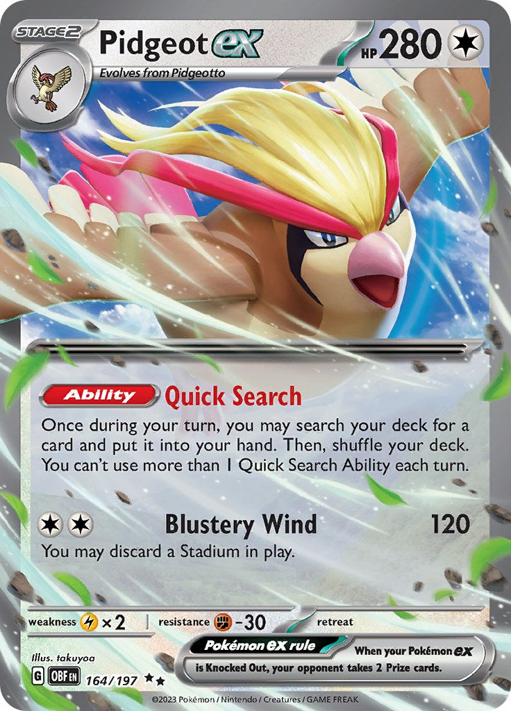 Pidgeot ex [OBF - 164/197]