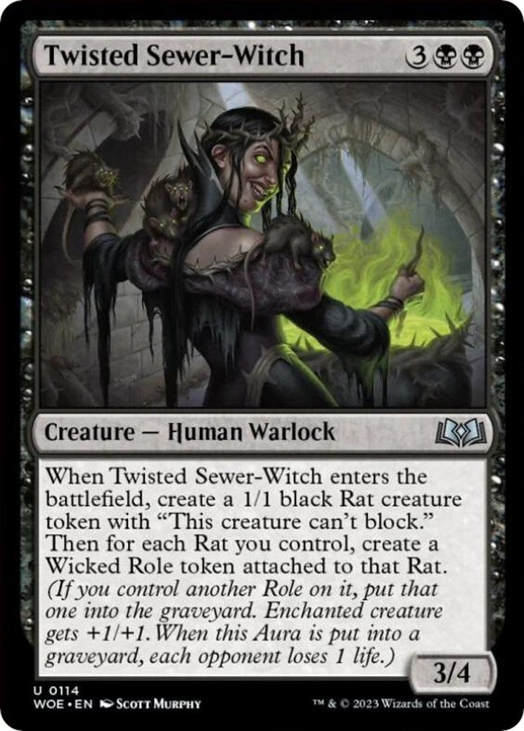 Twisted Sewer-Witch [WOE - 114]