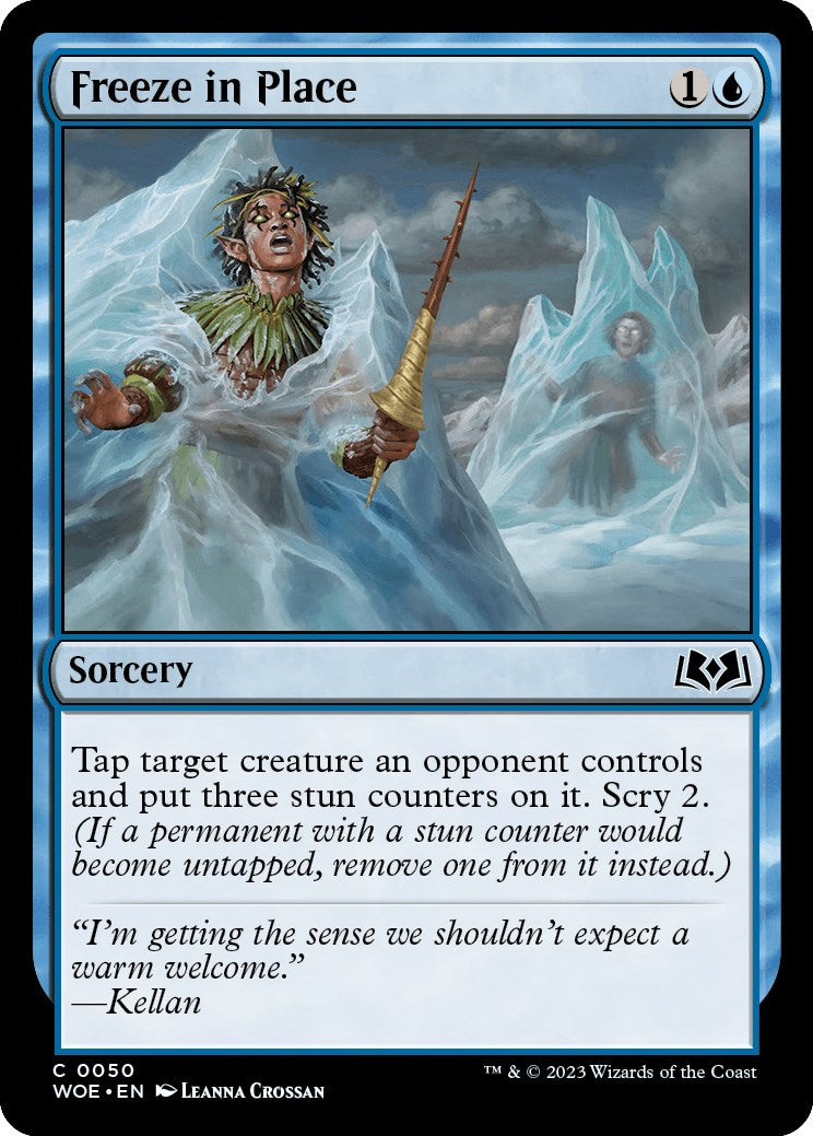Freeze in Place [WOE - 50]