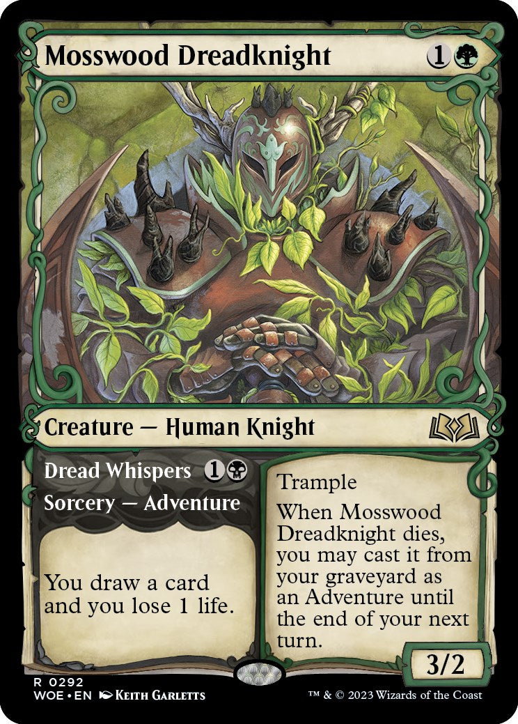 Mosswood Dreadknight (Showcase) [WOE - 292]