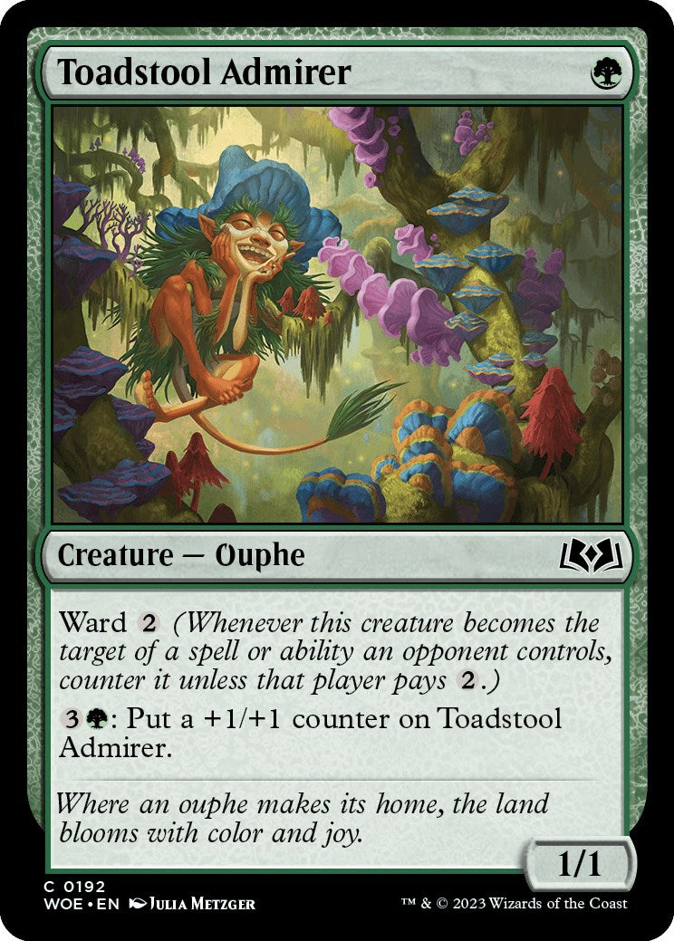 Toadstool Admirer [WOE - 192]