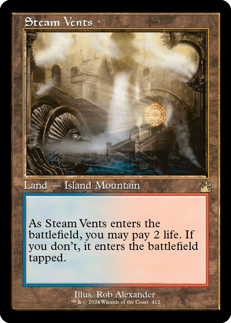 Steam Vents (Retro Frame) [RVR - 412]