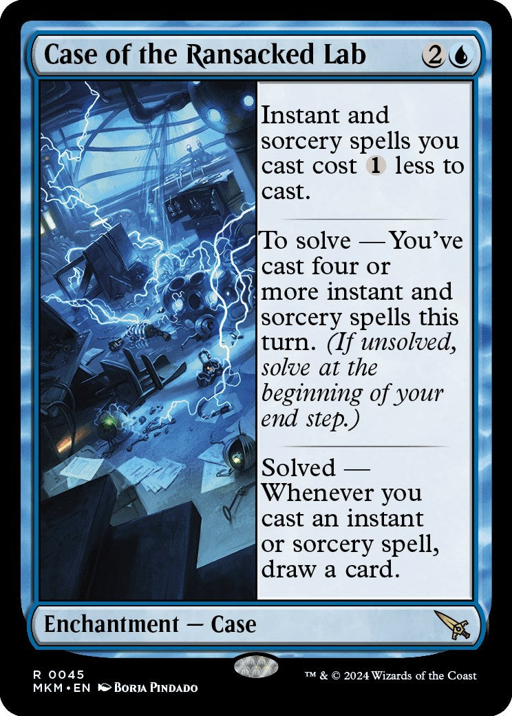 Case of the Ransacked Lab