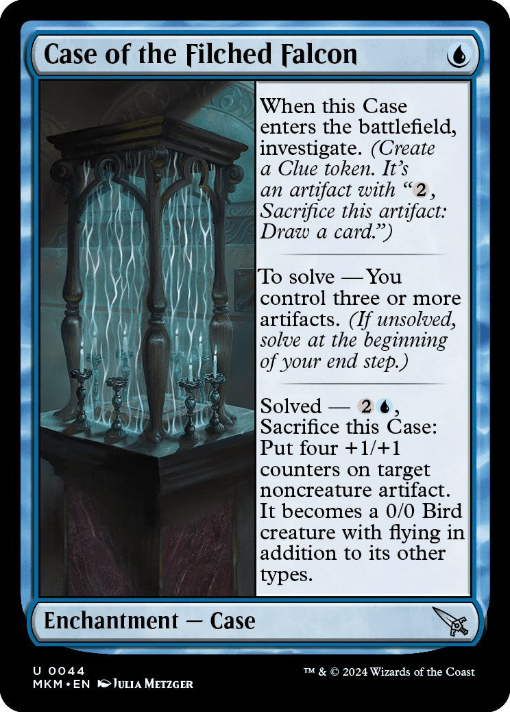 Case of the Filched Falcon [MKM - 44]