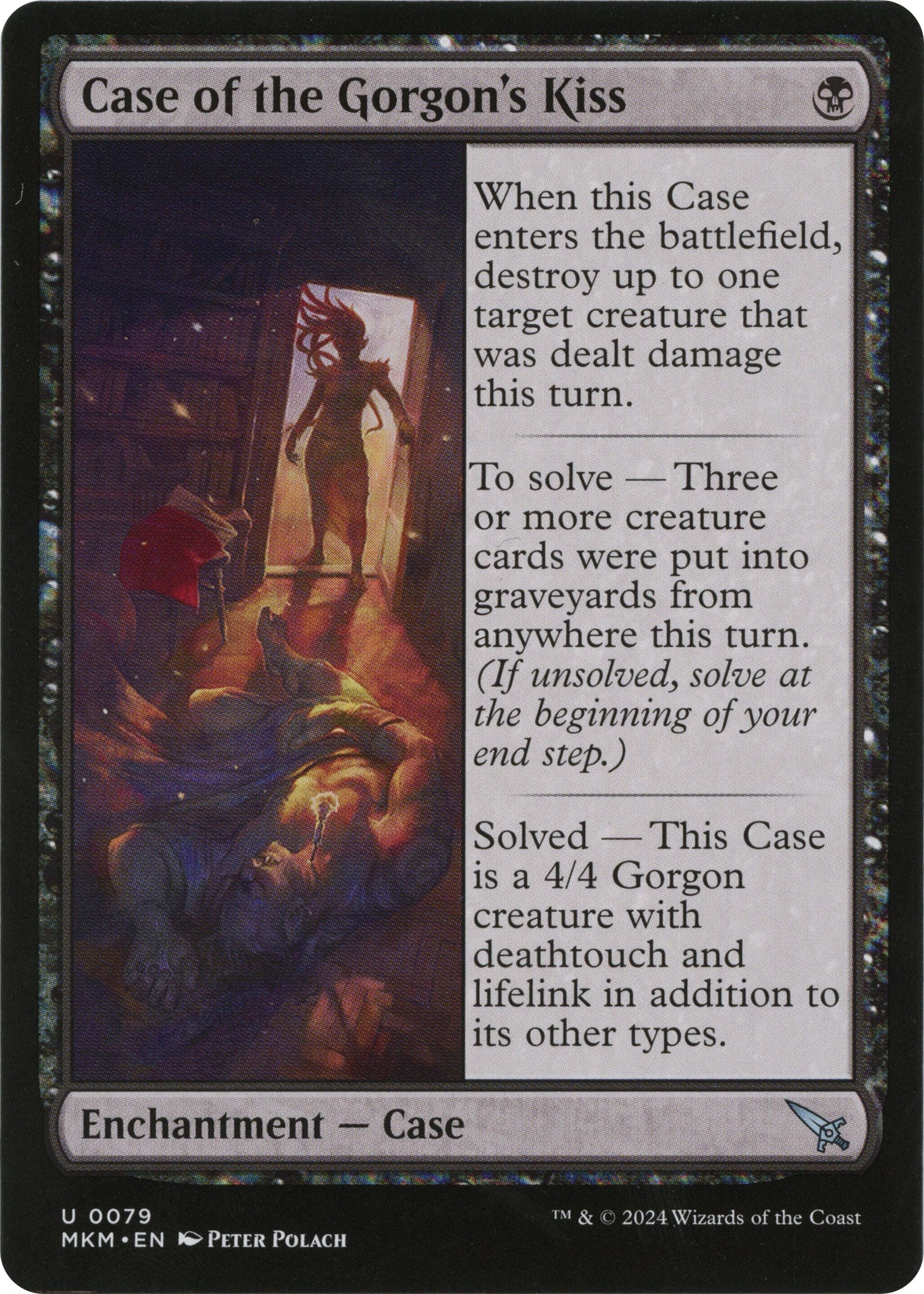 Case of the Gorgon's Kiss (a) [MKM - 79]