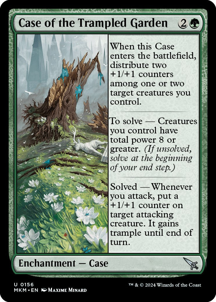 Case of the Trampled Garden [MKM - 156]