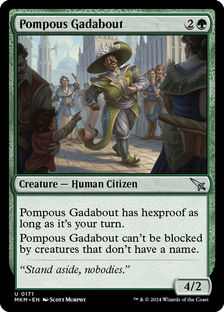 Pompous Gadabout [MKM - 171]