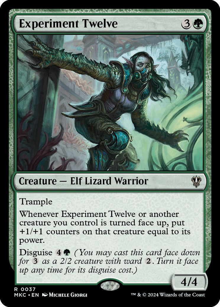 Experiment Twelve [MKC - 37]