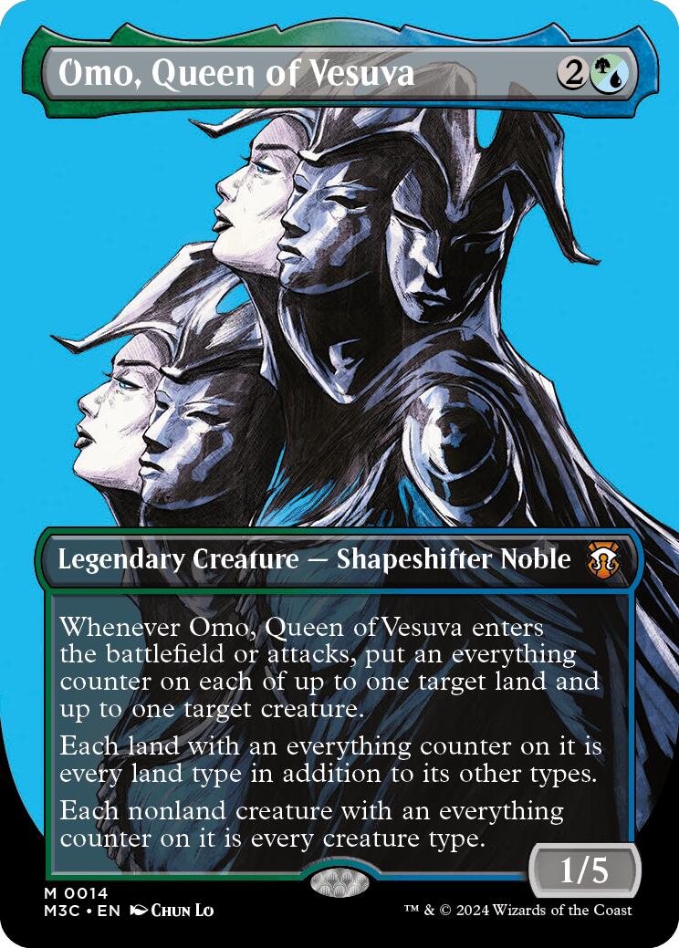 Omo, Queen of Vesuva (Borderless) [M3C - 14]
