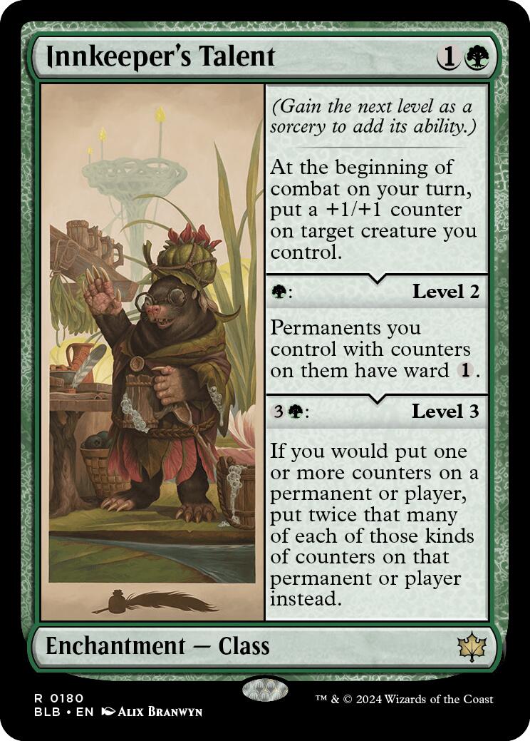 Innkeeper's Talent [BLB - 180]
