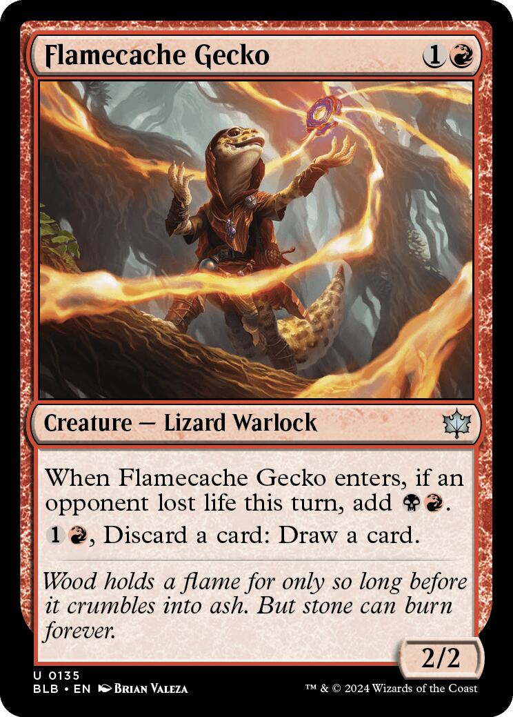 Flamecache Gecko [BLB - 135]