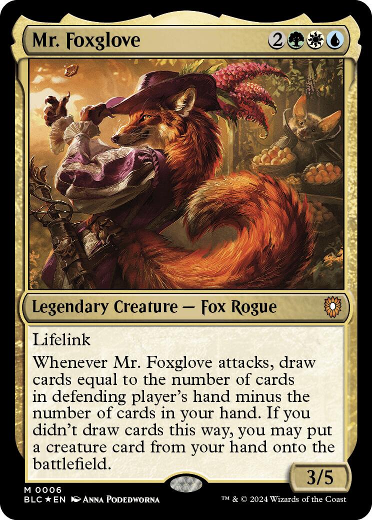 Mr. Foxglove [BLC - 6]