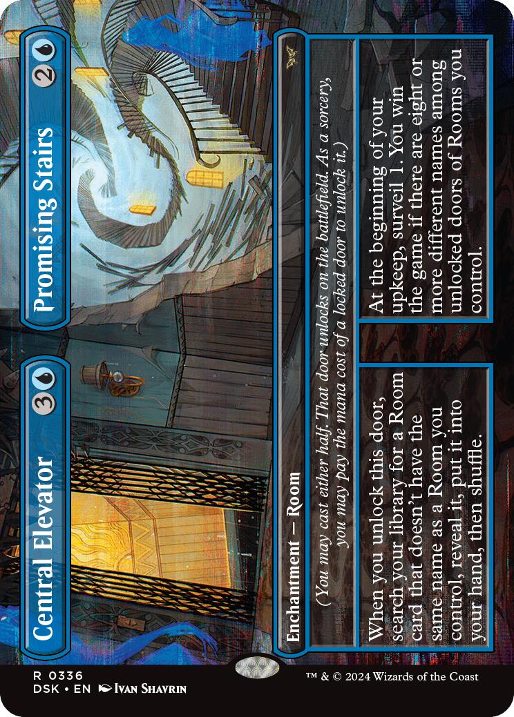 Central Elevator // Promising Stairs (Borderless) [DSK - 336]