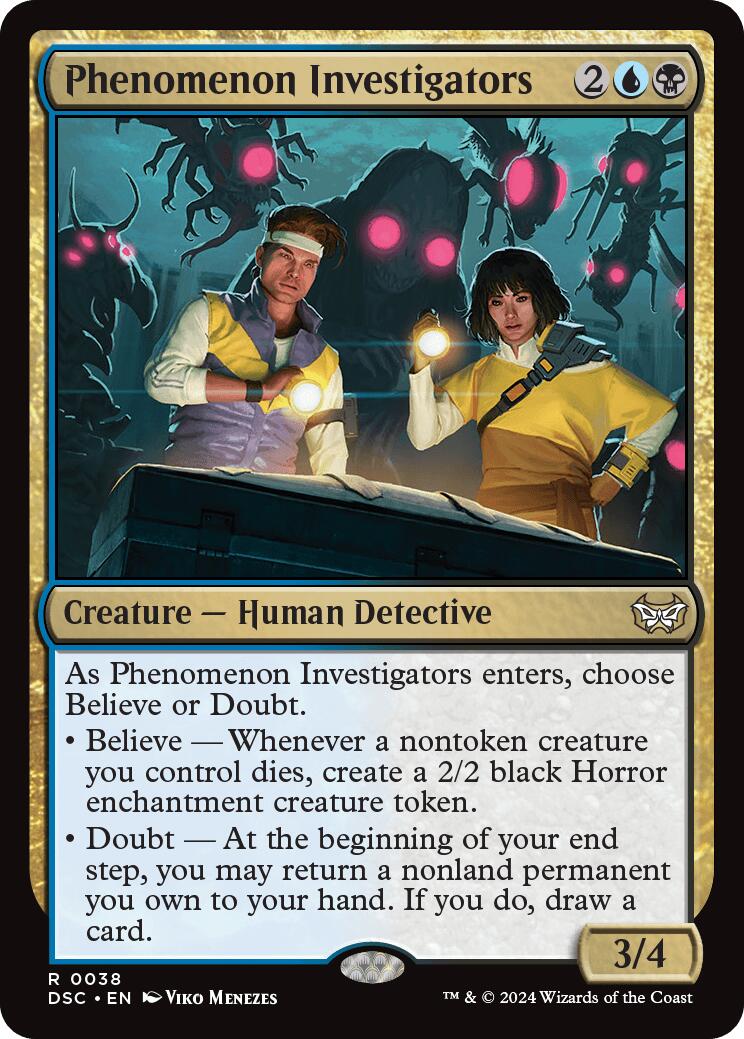 Phenomenon Investigators [DSC - 38]