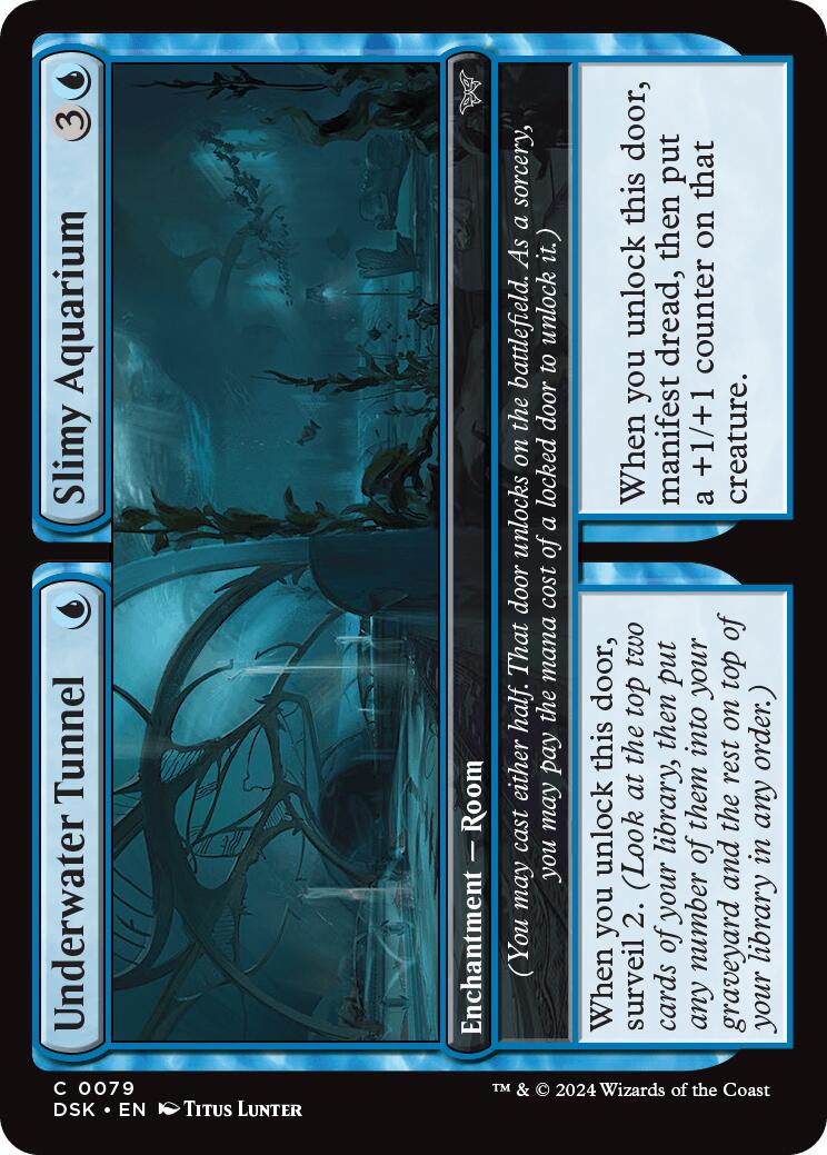 Underwater Tunnel // Slimy Aquarium [DSK - 79]