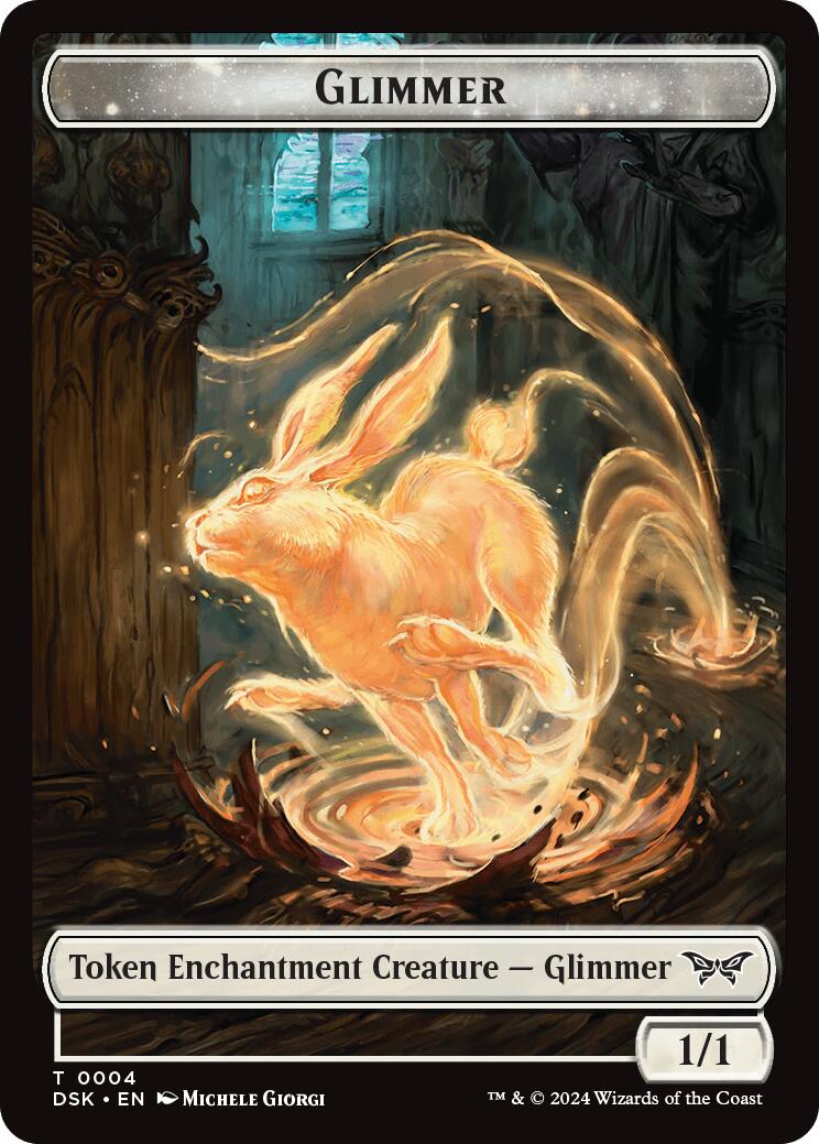 Glimmer // Gremlin Double-Sided Token [DSK - 4 // 11]