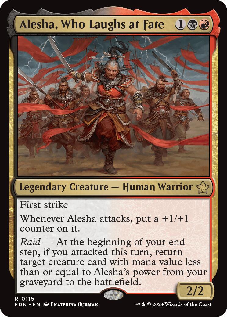 Alesha, Who Laughs at Fate [FDN - 115]